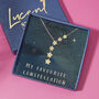 Personalised Initials Star Cascade Necklace, thumbnail 1 of 7