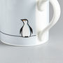 Penguin Mug, Fine Bone China, thumbnail 3 of 5