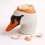 Handmade Ceramic Swan Shaped Egg Cup, thumbnail 1 of 2