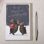 Cute Bear In Love Husband Valentines Day Card, thumbnail 1 of 2