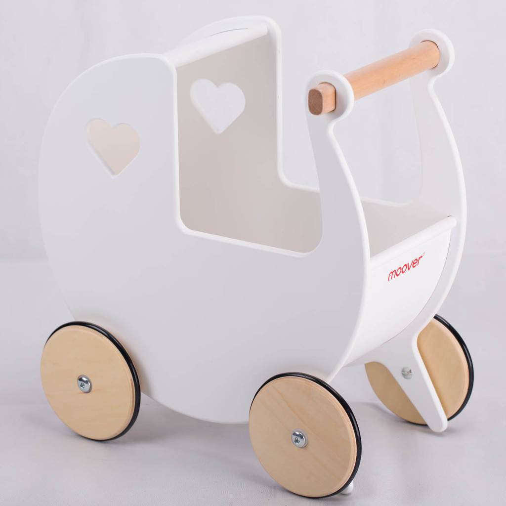 asda wooden dolls pram