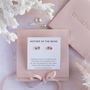 Mother Of The Bride Earrings Studs, thumbnail 10 of 12