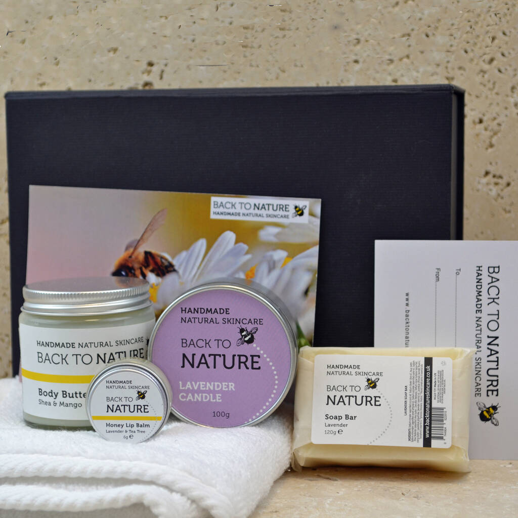 Luxury Lavender Aromatherapy Gift Set, 1 of 8
