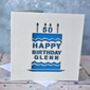 Personalised Laser Cut Birthday Cake Card, thumbnail 2 of 4