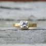 One.5ct Cushion Cut Engagement Ring, thumbnail 4 of 4