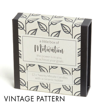 A Little Box Of Motivation Mini Candle Gift Set, 2 of 12