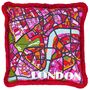London Bright City Map Tapestry Kit, thumbnail 2 of 4