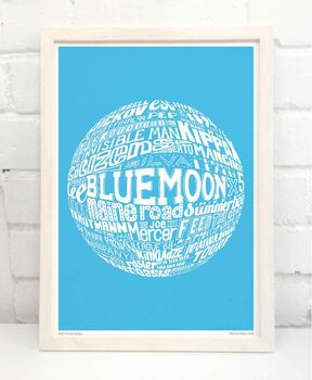 Manchester City Football Club Typography Print, 6 of 9