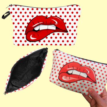 We Love Popart Makeup Bag And Socks Letterbox Gift, 4 of 7