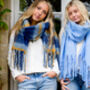 The Blue's Blanket Scarves, thumbnail 1 of 4