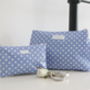 Personalised Wipe Clean Wash Bag And Jewellery Pouch, thumbnail 2 of 5