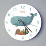 Blue Whale Seascape Clock, thumbnail 4 of 4