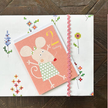 Mini Mouse 2nd Birthday Card, 3 of 5
