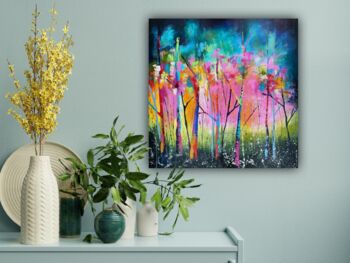 Abstract Forest Canvas Print, 3 of 6