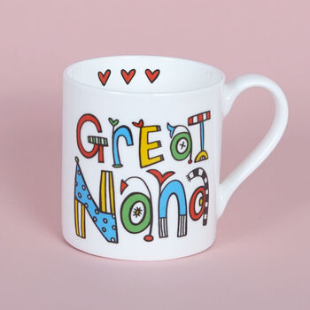Great Nana Bone China Mug, 2 of 5