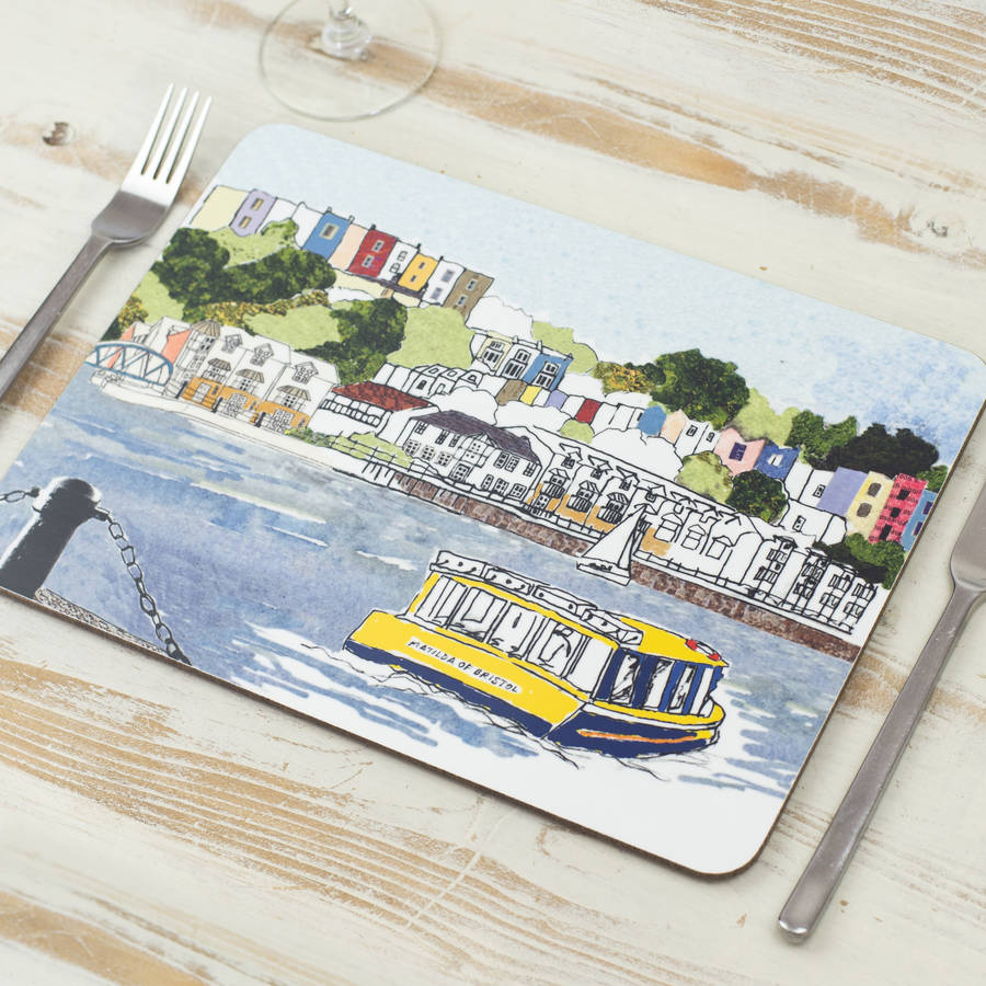 Bristol Harbourside View Placemat, 1 of 2