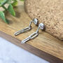 Paperclip Link Chain Everyday Sterling Silver Earrings, thumbnail 1 of 4