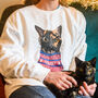 Christmas Cat Jumper Personalised For Cat Lovers, thumbnail 12 of 12