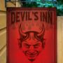 Devils Inn Personalised Home Pub Sign Man Cave Sign, thumbnail 5 of 9