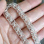 Double Lucky Bracelet In Sterling Silver, thumbnail 4 of 5