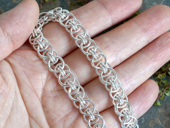 Double Lucky Bracelet In Sterling Silver, 4 of 5