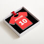 Personalised Football Shirt Bauble Decoration, thumbnail 6 of 8