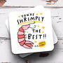 Personalised Mug 'You're Shrimply The Best', thumbnail 3 of 3