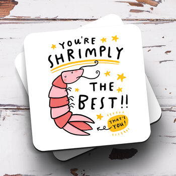 Personalised Mug 'You're Shrimply The Best', 3 of 3
