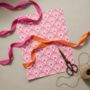Cosmos Pink Flower Gift Wrap Set, thumbnail 7 of 11