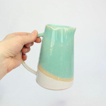 Handmade Shoreline Ceramic Jug, 4 of 8