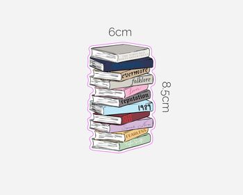 Taylor Swift Albums Book Stack Sticker, 2 of 2