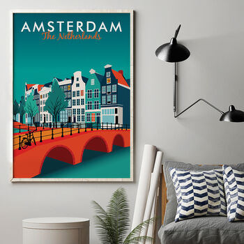 Amsterdam Art Print, 4 of 4