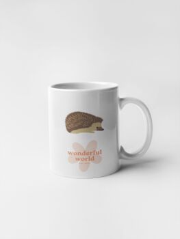Hedgehog Personalised Mug, 5 of 5