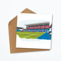 Crystal Palace Personalised Birthday Card, Selhurst Park Stadium, thumbnail 4 of 6