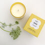 'Dag' Lemongrass And Ginger Scented Soy Candle, thumbnail 2 of 8