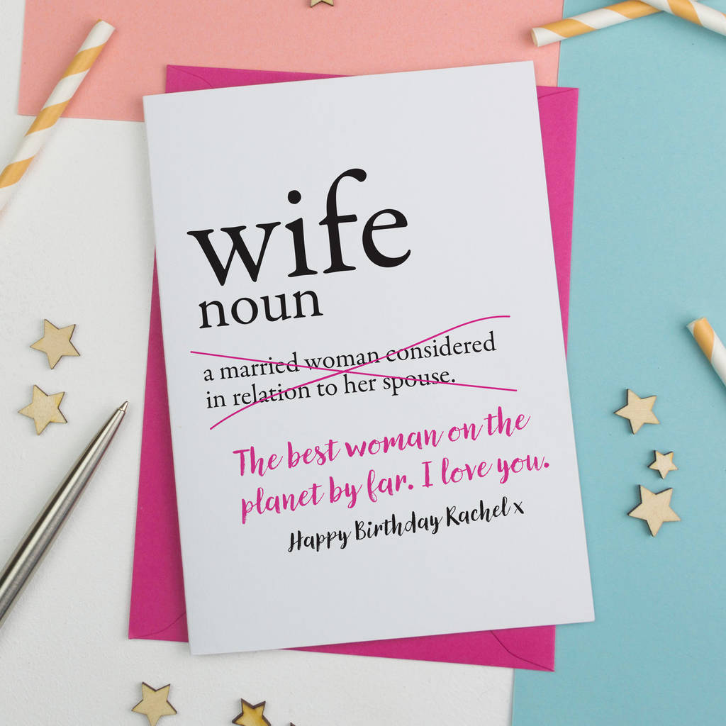 wife-definition-personalised-birthday-card-by-a-is-for-alphabet