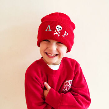 Pirate Bespoke Beanie, 3 of 5