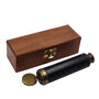 12 Inch Bronze Telescope With Wooden Box, thumbnail 5 of 7