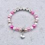 Personalised Butterfly Name Bracelet For Girls, thumbnail 4 of 7