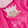 Princess Personalised Baby Blanket, thumbnail 2 of 6
