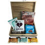 Personalised Robin Christmas Vegan Protein Snacks Box, thumbnail 2 of 5