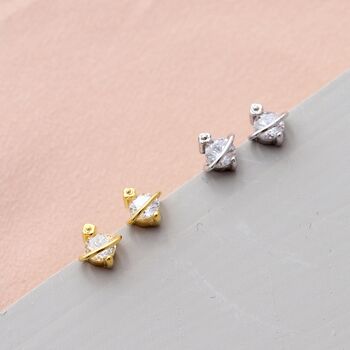 Sterling Silver 'Out Of This World' Earring Studs, 2 of 6