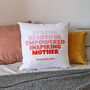Empowered Mother Personalised Cushion, thumbnail 1 of 4