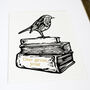 Personalised 'Books' First Wedding Anniversary Print, thumbnail 9 of 9