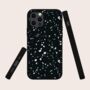 Black Terrazzo Biodegradable Phone Case, thumbnail 1 of 7