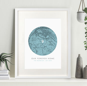 Your Home Personalised Map Print, 11 of 12