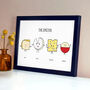 Personalised Family Cheese Print, thumbnail 2 of 4