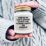 Funny Cost Of Living Crisis Candle Gift, thumbnail 1 of 7