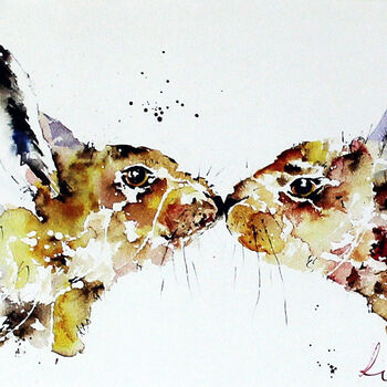 Hare Print Hare Love, 2 of 2