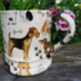 Tankard Mug In Dogs And Puppies Design, thumbnail 4 of 8